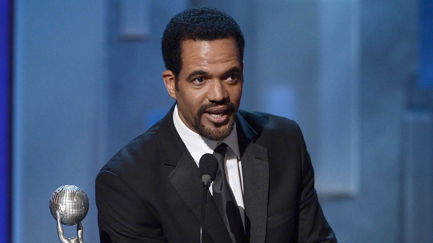 LOS ANGELES, CA - FEBRUARY 01: Actor Kristoff St. John onstage during the 44th NAACP Image Awards at The Shrine Auditorium on February 1, 2013 in Los Angeles, California.  (Photo by Kevin Winter/Getty Images for NAACP Image Awards)