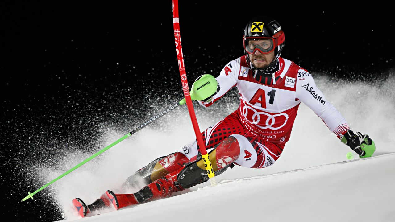 Marcel Hirscher won two golds at the 2018 Winter Olympics.