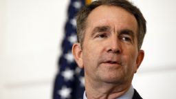 Virginia Gov. Ralph Northam speaks during a news conference in the Governor's Mansion in Richmond, Va., on Saturday, Feb. 2, 2019. Northam is under fire for a racial photo that appeared in his college yearbook. (AP Photo/Steve Helber)