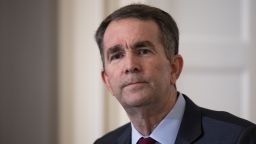 RICHMOND, VA - FEBRUARY 02: Virginia Governor Ralph Northam speaks with reporters at a press conference at the Governor's mansion on February 2, 2019 in Richmond, Virginia. Northam denies allegations that he is pictured in a yearbook photo wearing racist attire. (Photo by Alex Edelman/Getty Images)