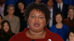 Stacey Abrams gives the democratic response to the SOTU 2/5.