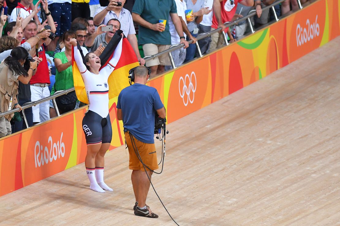Vogel's Rio triumph was her second Olympic gold medal for Germany.