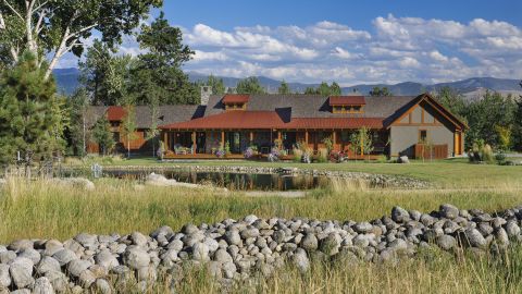 Dave Miner's ranch in the Bitteroot Valley of Montana.
