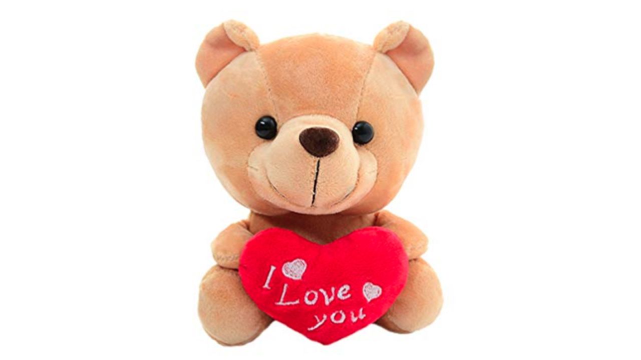 <strong>Plush Teddy Bear ($9.99; </strong><a href="https://amzn.to/2sVF7eg" target="_blank" target="_blank"><strong>amazon.com</strong></a><strong>)</strong>