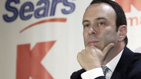 Eddie Lampert, the chairman of Sears who also served as CEO until its bankruptcy filing. It was disclosed Wednesday he likely  won't get that job again even if he convinces the bankrutpcy court to let him keep 425 stores open.