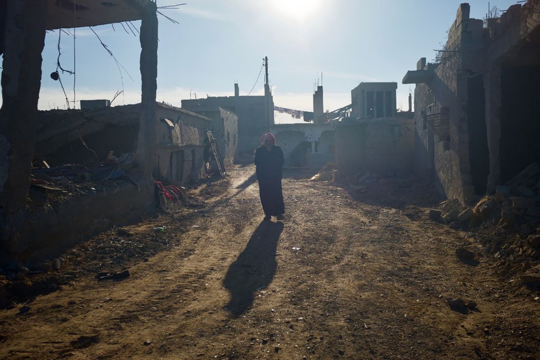 More than a month after ISIS was driven out of the town of Hajin, residents are retiring to their homes, or what remains of them.