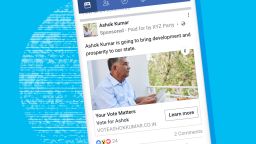 Facebook is now showing users in India when ads are paid for by a politician or political party.