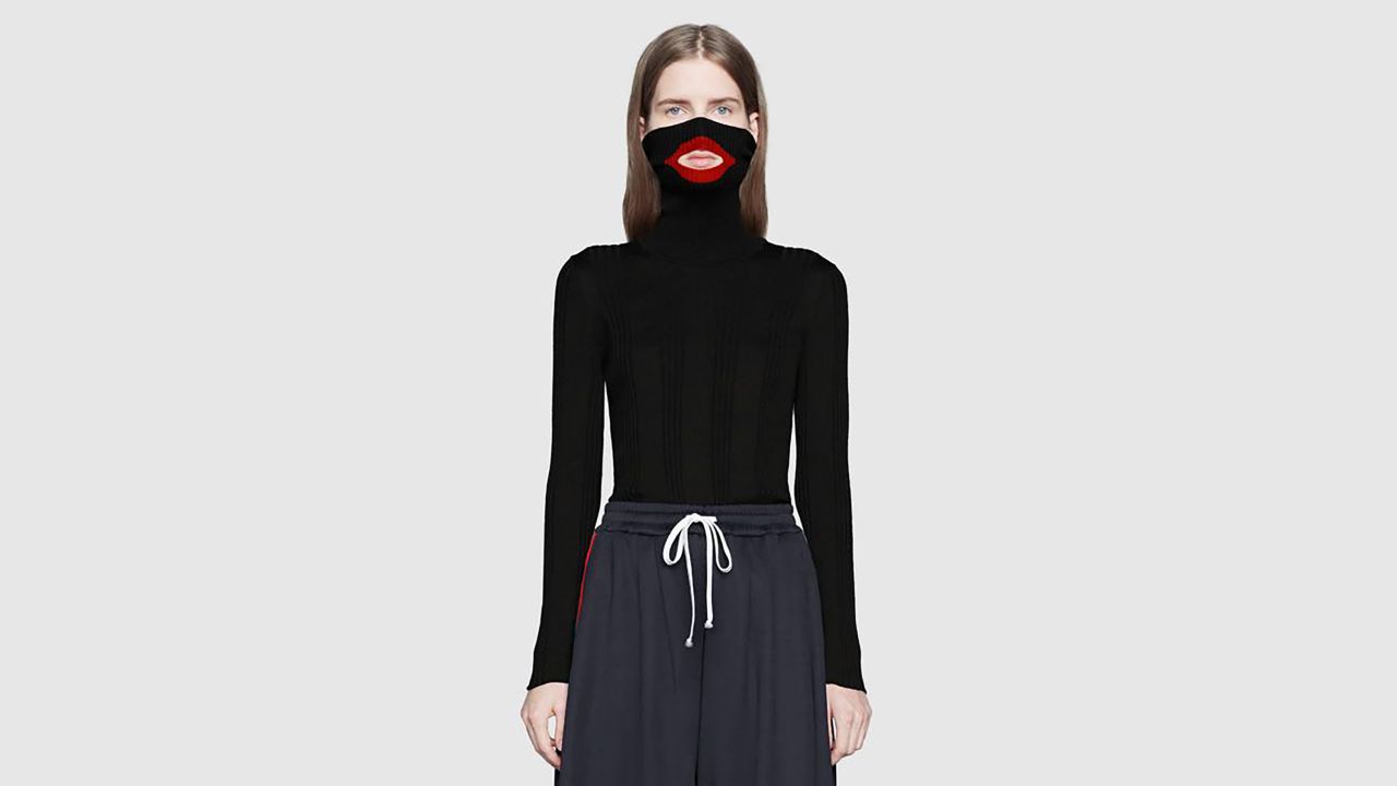 Fashion house Gucci apologize after a controversial jumper caused an outcry. CREDIT: Gucci