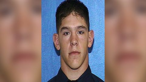 Officer Matthew Rittner, 35, was killed serving a warrant Wednesday, police say.