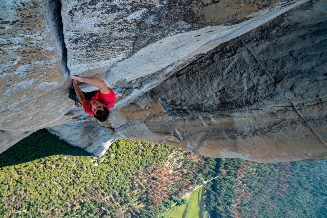 Honnold was able to enjoy the final stretch of the climb. 