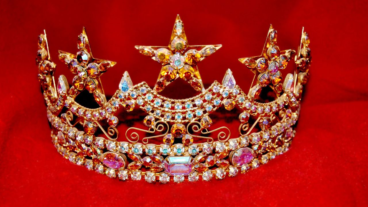 Beauty pageant crown, stock image