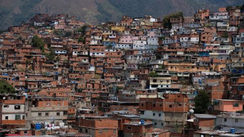 Home to more than 700,000 people, the Petare barrio is the largest slum in South America.