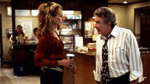 Finney alongside Julia Roberts in "Erin Brokovich."