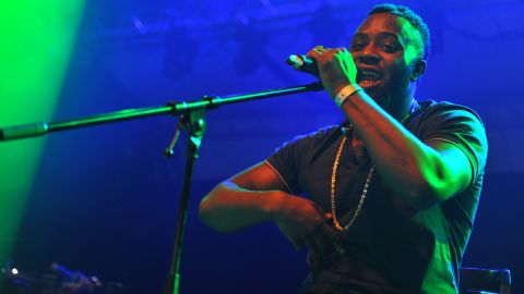Cadet performs on stage at the O2 Shepherd's Bush Empire on November 26, 2015 in London.