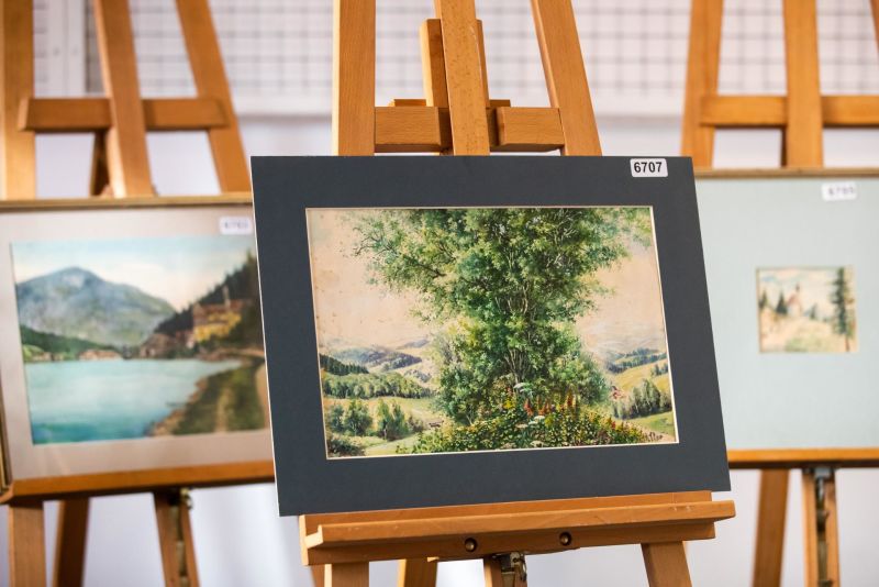 Hitler Watercolors Fail To Sell At Auction Amid Forgery Concerns CNN   190209104906 Hitler Painting Nuremberg Auction 3 