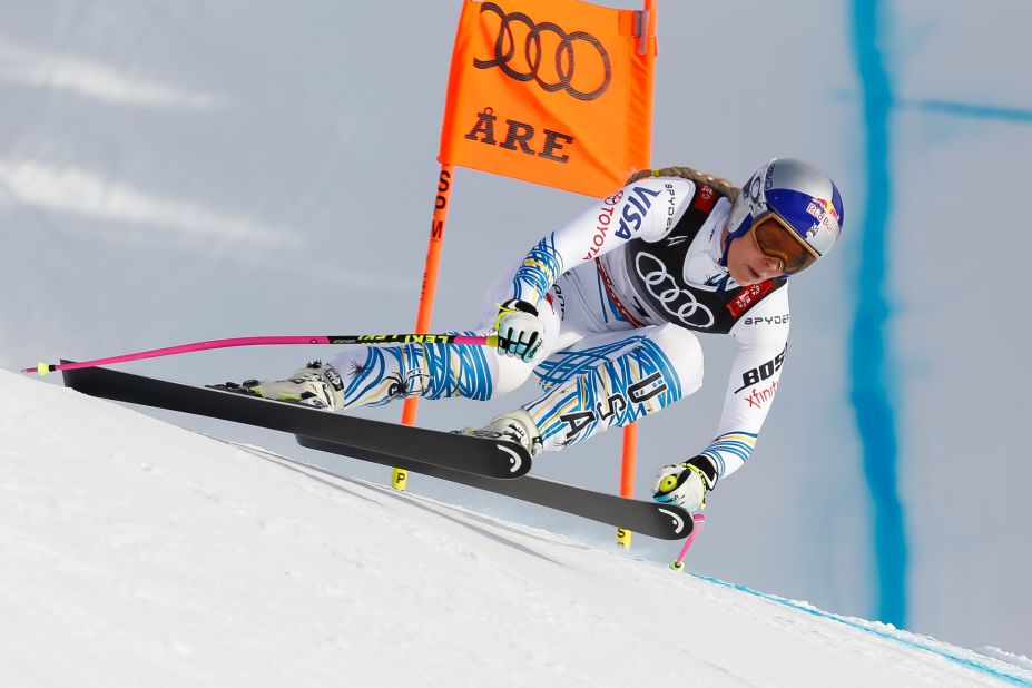 Despite her damaged knees, Vonn was able to retire on a positive note. She battled back to win bronze in the downhill -- becoming the oldest woman to secure a medal at a world championships and the first female racer to medal at six world championships.
