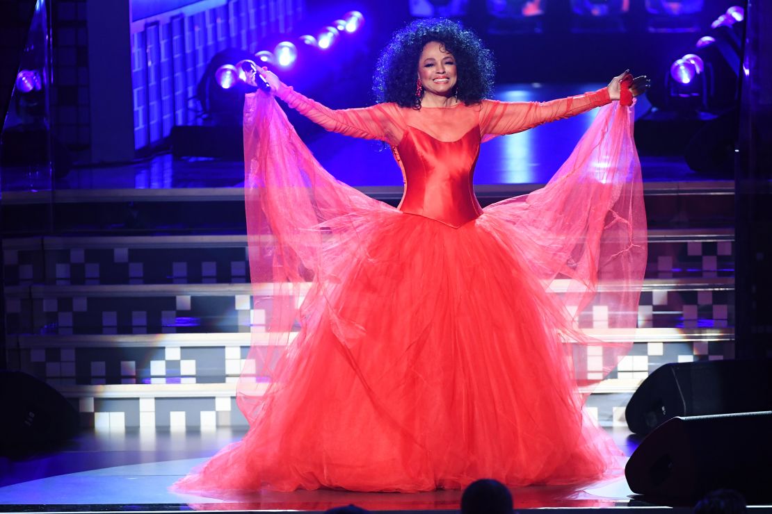 Diana Ross at the Grammys