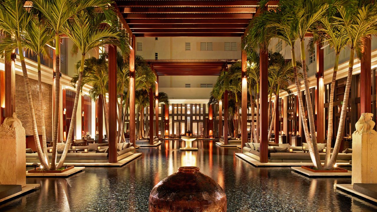 <strong>The Setai Miami Beach:</strong> The Setai is upscale and understated. It has the hushed ambiance of a truly high-end hotel and a chic, minimalist, Asian-inspired design that feels refreshing in the heart of showy South Beach. 
