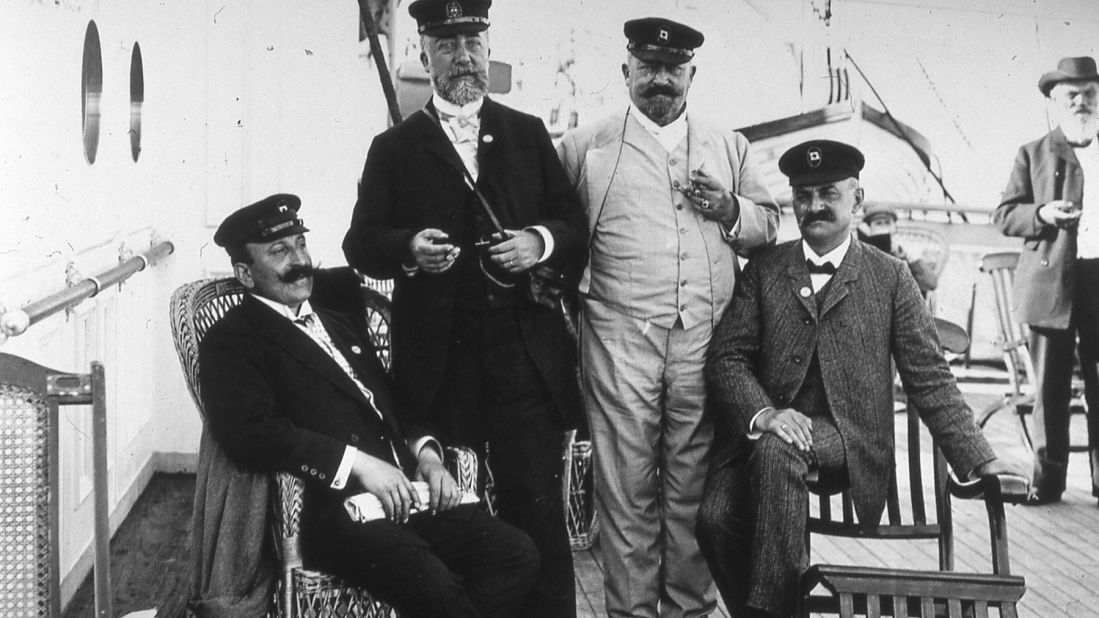 <strong>Early cruising:</strong> Back in 1895, the Hamburg-America Line offered even more opportunity for showcasing your impressive facial hair.