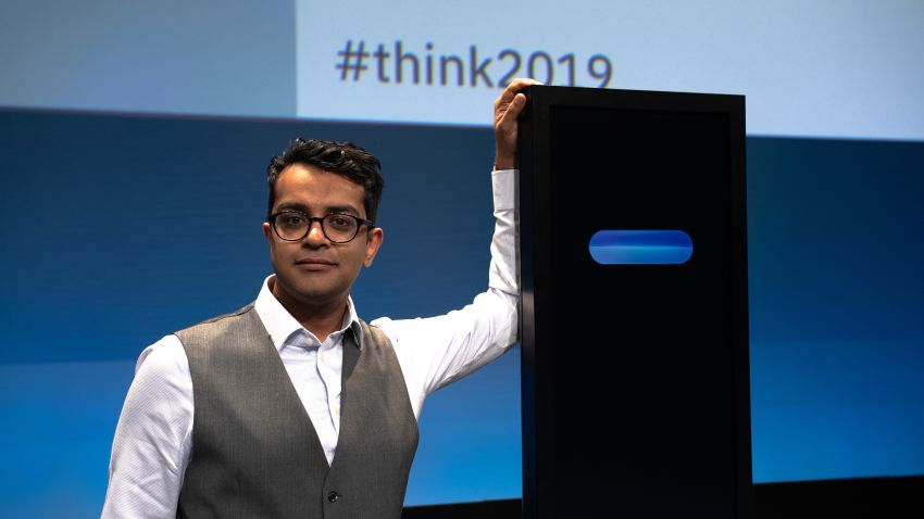 Harish Natarajan, Project Debater's opponent at Think 2019, is 2016 World Debating Championships Grand Finalist and 2012 European Debate Champion. Harish holds the world record for most debate competition victories.