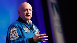 NEW YORK, NY - NOVEMBER 02:  Captain Mark Kelly speaks on stage at LocationWorld 2016 Day 1 at The Conrad on November 2, 2016 in New York City.  (Photo by Brian Ach/Getty Images for LocationWorld 2016)