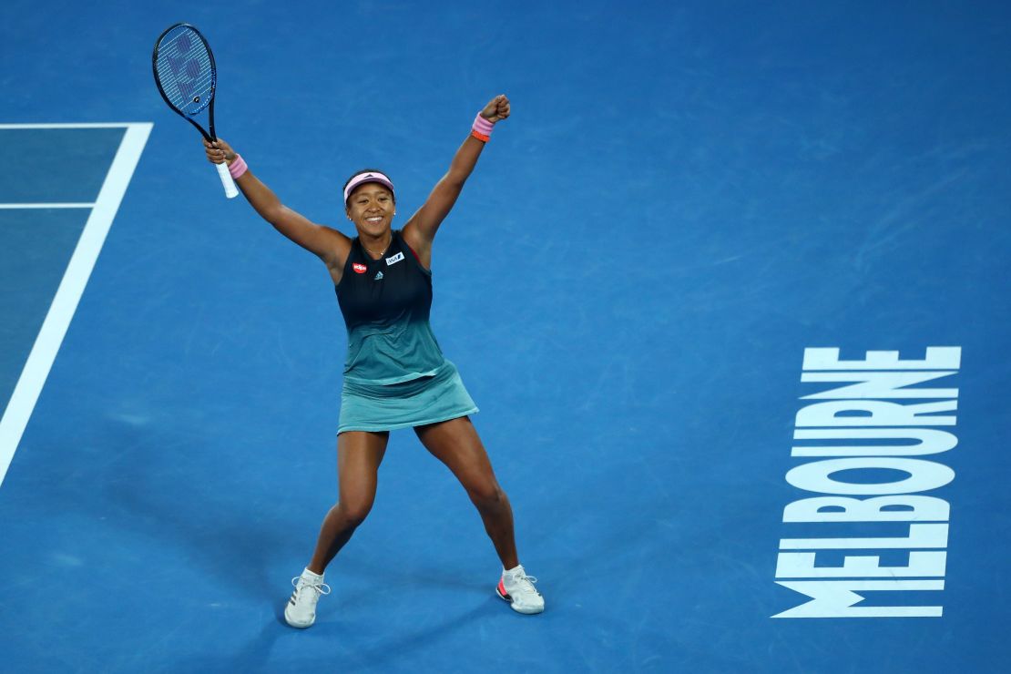 Naomi Osaka won the Australian Open just 17 days ago.