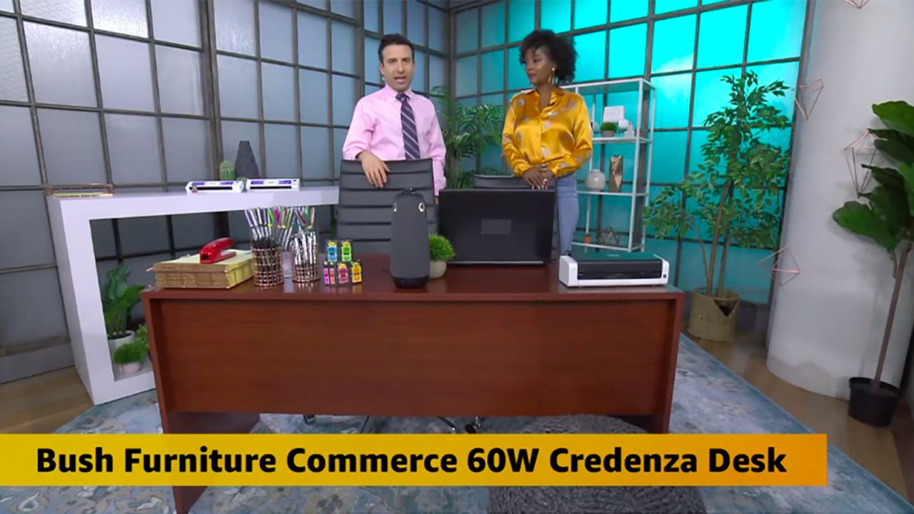 Professional Amazon Live hosts show off products above a carousel of links to buy the same goods on Amazon.