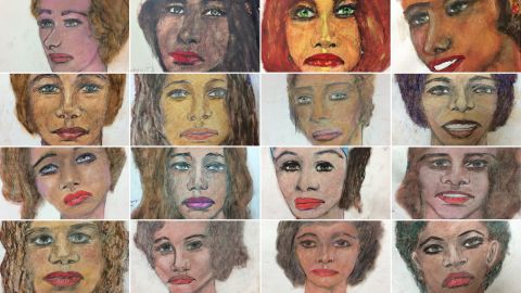 The FBI released these portraits drawn by confessed serial killer Samuel Little, who claims he's killed at least 90 people. He claims the portraits are of his victims. The FBI urged anyone with information about the victims to call the bureau's Violent Criminal Apprehension Program at (800) 634-4097.