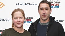 NEW YORK, NY - JANUARY 22:  Amy Schumer and Chris Fischer attend the opening night of "Colin Quinn: Red State Blue State" at the Minetta Lane Theatre on January 22, 2019 in New York City.  (Photo by Cindy Ord/Getty Images for Red State Blue State)