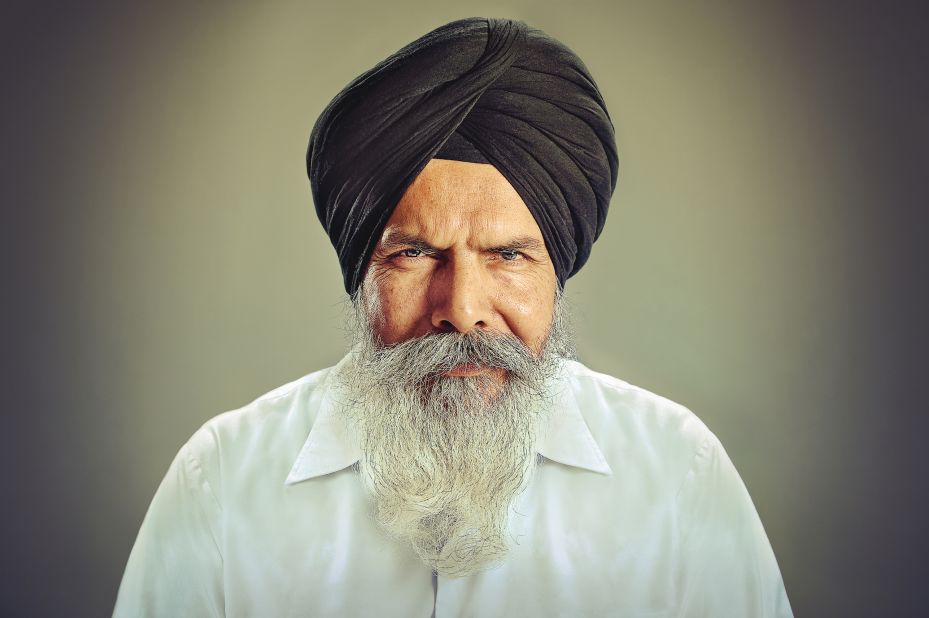 Singh Sandhu, retired airport worker.