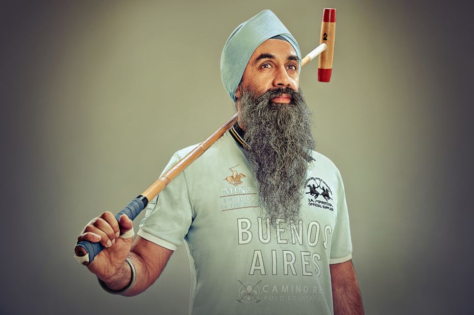 Gurbir Singh, IT professional and polo player.