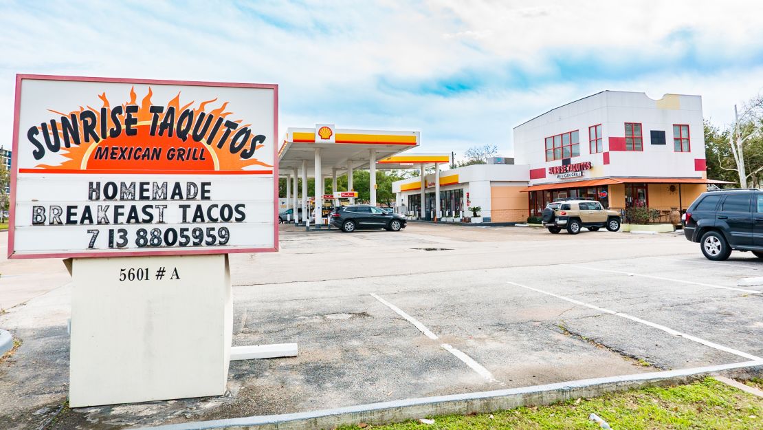 Houston's gas stations aren't just for fueling up. Many, such as Sunrise Taquito, are actually dining destinations in their own right.