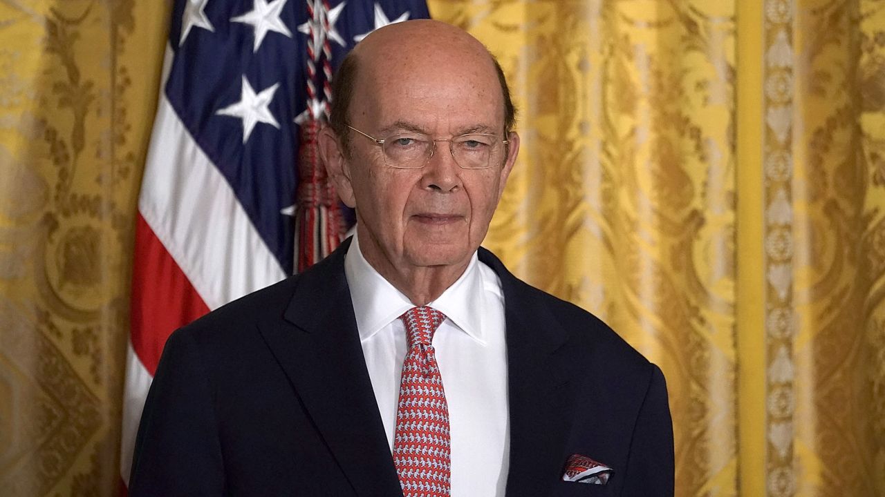 Ross, the US commerce secretary, visits India as trade tensions between the two countries are escalating.