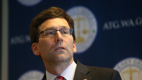 Washington state Attorney General Bob Ferguson wrote in an open letter that state law enforcement officials must enforce the state's new gun law.