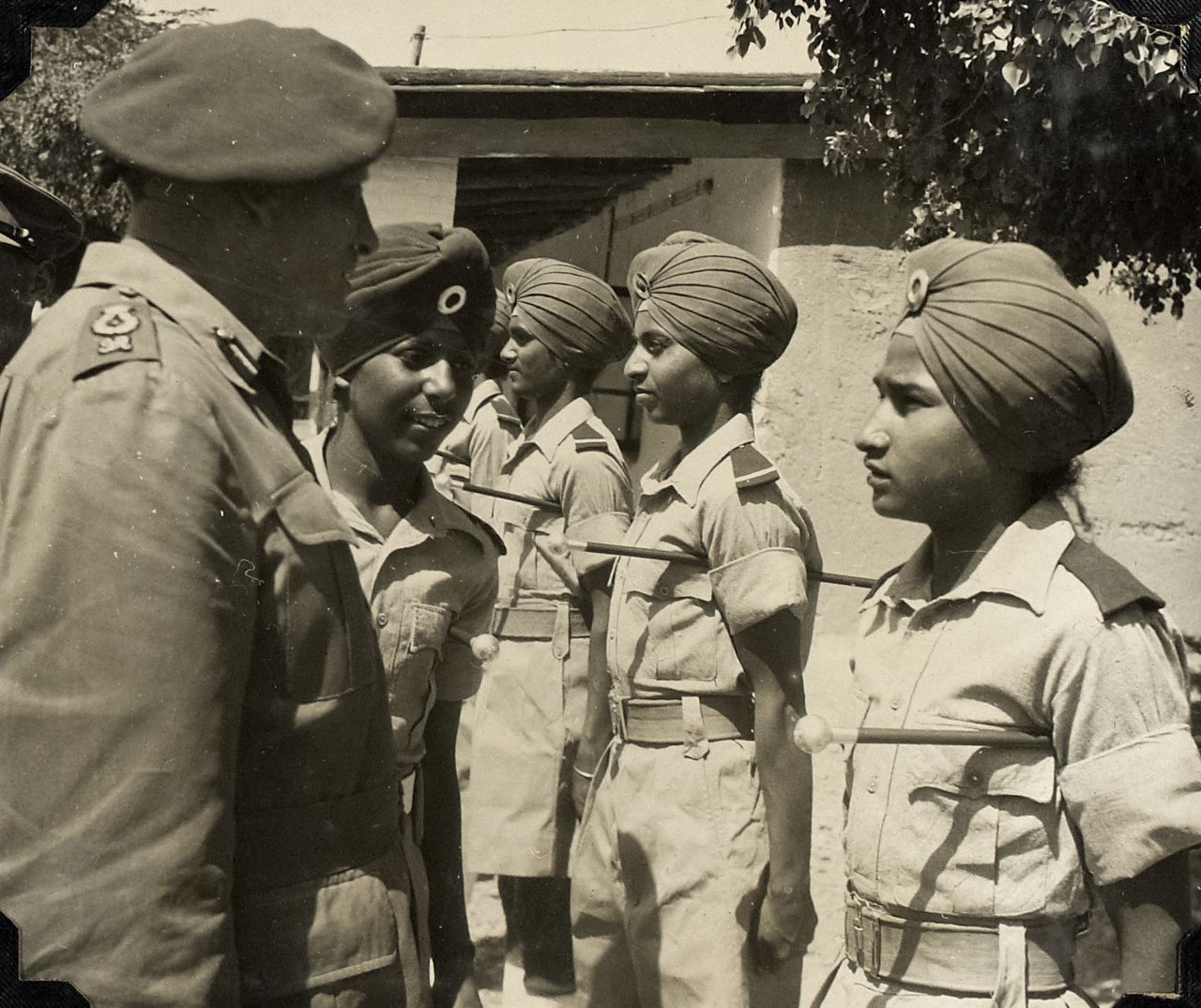 The British military changed the way turbans were folded.