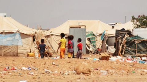 The Markazi Refugee Camp in Djibouti.