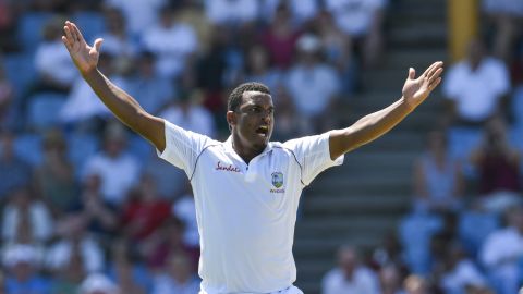 Shannon Gabriel was part of the West Indies side beaten by England in St Lucia.