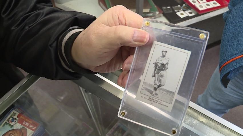 Man buys Babe Ruth card for two dollars