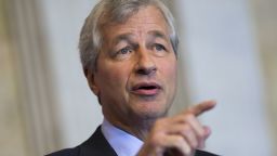 Jamie Dimon, Chairman and CEO of JPMorgan Chase, participates in the Financial Inclusion Forum at the Treasury Department in Washington, DC, December 1, 2015. AFP PHOTO / SAUL LOEB / AFP / SAUL LOEB        (Photo credit should read SAUL LOEB/AFP/Getty Images)