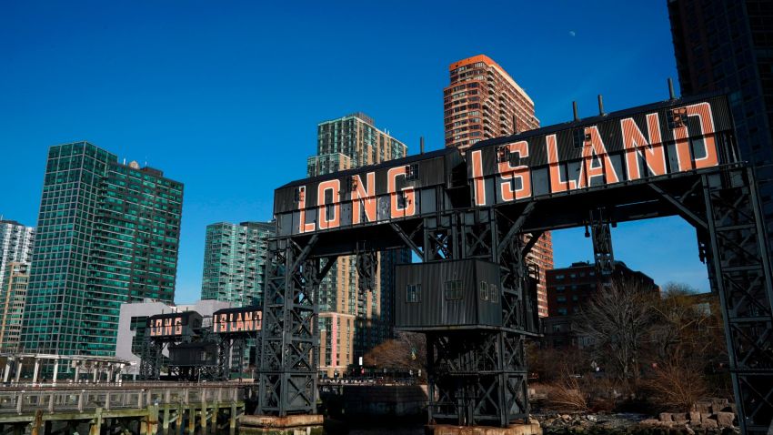 NEW YORK, NY - FEBRUARY 14: A view of Gantry Plaza State Park along the waterfront in Long Island City, February 14, 2019 in the Queens borough of New York City. Amazon said on Thursday that they are cancelling plans to build a corporate headquarters in Long Island City, Queens after coming under harsh opposition from some local lawmakers and residents. (Photo by Drew Angerer/Getty Images)