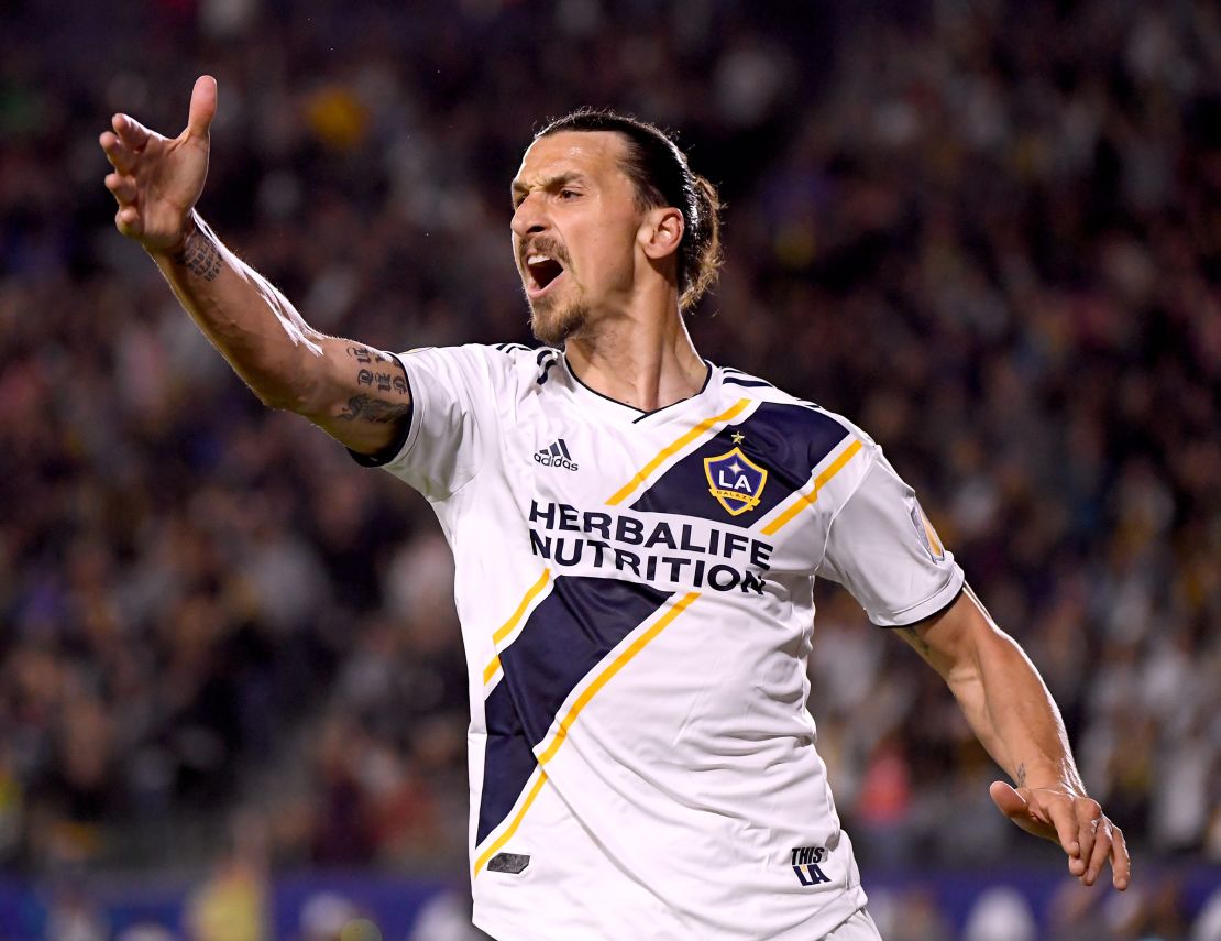  Ibrahimovic dazzled during his time with the Galaxy.