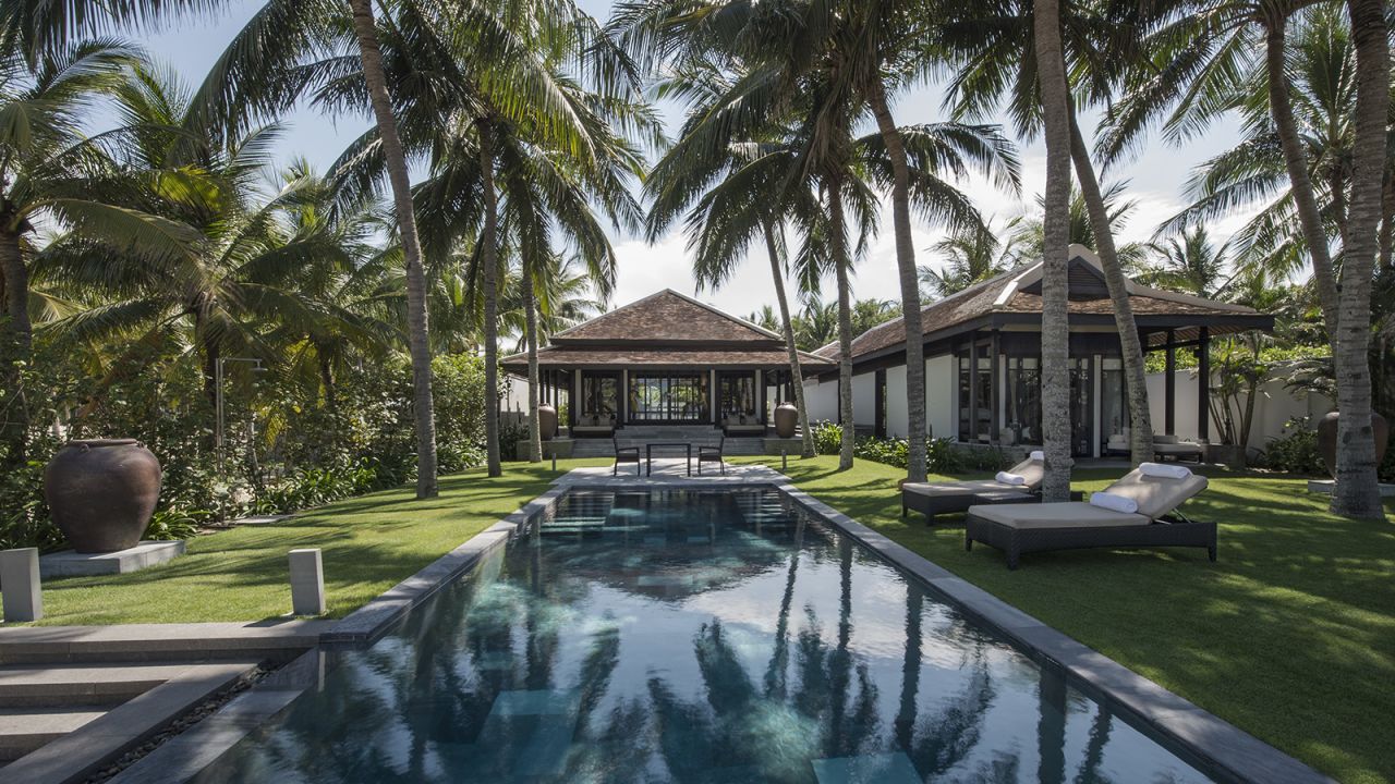 The Four Seasons is one the best-known hotel brands considered worthy of a five-star designation. Pictured is its property in Hoi An, Vietnam.    