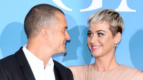 Orlando Bloom and Katy Perry attend a gala in September in Monte Carlo. 