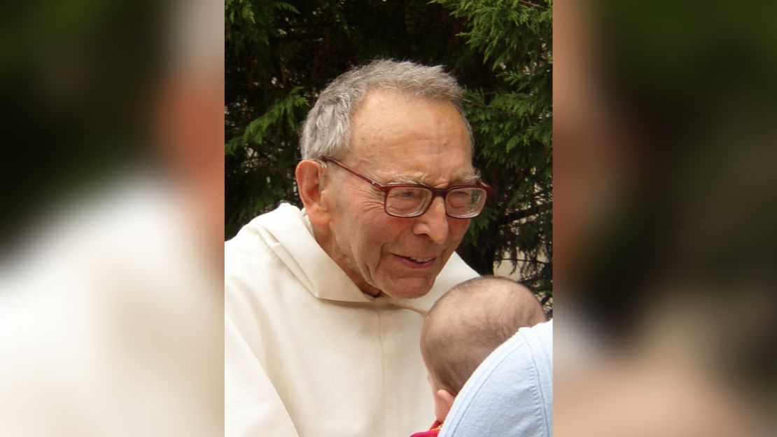 The late Father Marie-Dominique Philippe, founder of the Community of St. John, is seen in a file image.