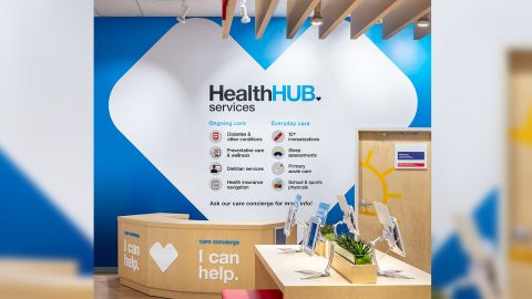 HealthHub stores are much better equipped to deal with patients with chronic conditions, such as diabetes and respiratory illnesses.