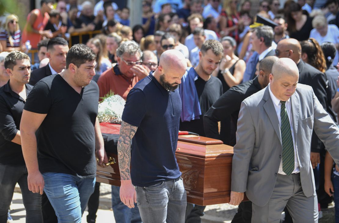 Emiliano Sala's funeral was held in his Argentine hometown.