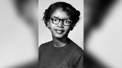 Before Rosa Parks, Claudette Colvin, then 15, was arrested for not giving up her bus seat to a white person in Montgomery, Alabama.