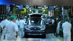 Swindon is Honda's only car plant in the European Union.