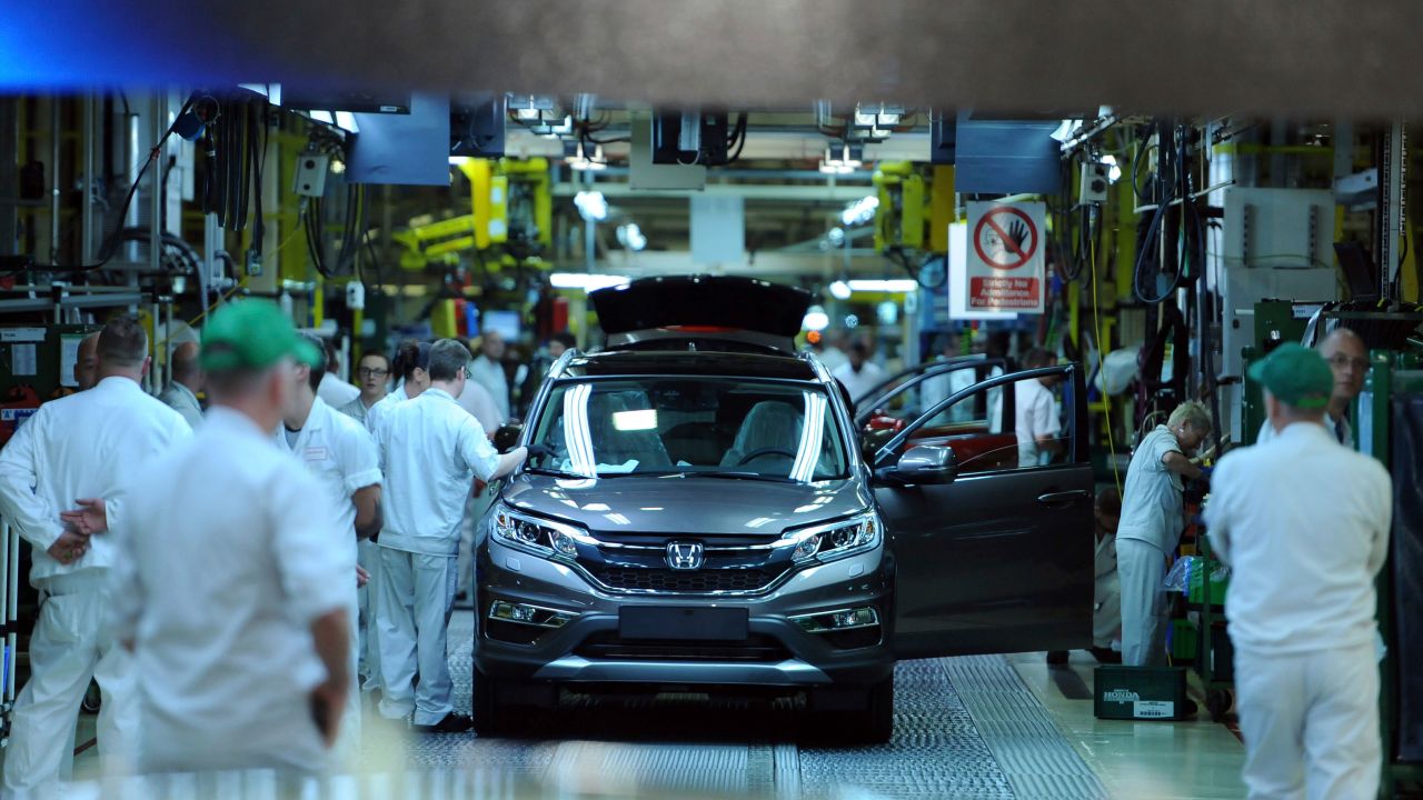 The Honda plant in Swindon will close in 2021.