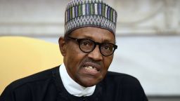 Nigerian President Muhammadu Buhari in April 2018, in Washington, DC.